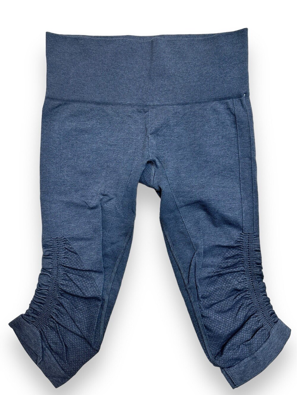 Lululemon In The Flow Crop II Leggings Women's 4 Heathered Inkwell Blue